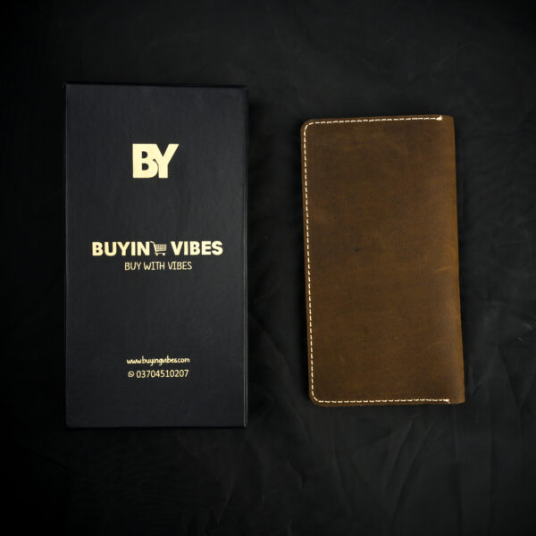 Timeless Elegance: Premium Leather Wallet by Buying Vibes