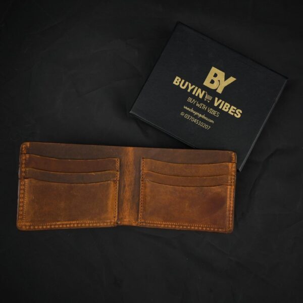 Premium Handmade Leather Wallet - Timeless Craftsmanship & Elegance - Image 2