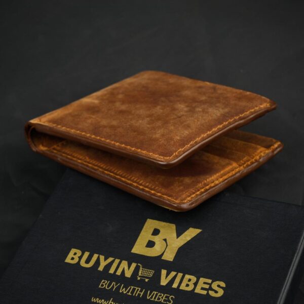 Premium Handmade Leather Wallet - Timeless Craftsmanship & Elegance - Image 4