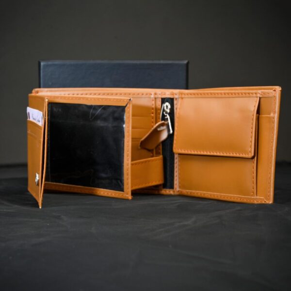 Premium Leather Wallet – Stylish & Functional by Buying Vibes - Image 4